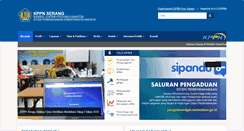 Desktop Screenshot of kppnserang.com